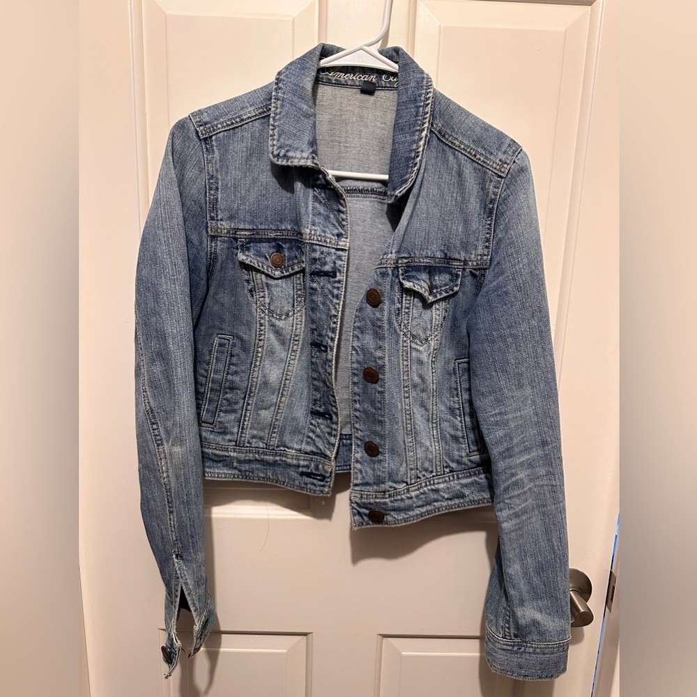 American Eagle Light Blue Denim Jacket